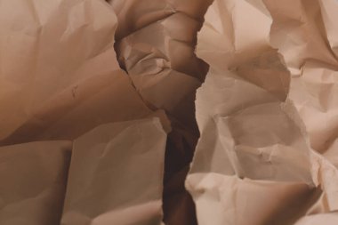 turuncu buruşmuş kağıt arkaplan grunge doku arkaplanı