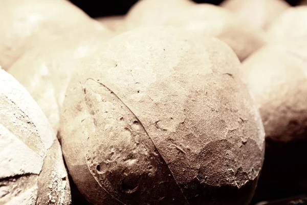 Delikat Naturligt Estetiskt Bakat Bröd — Stockfoto