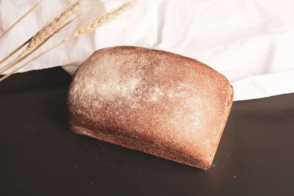 Delicious Natural Aesthetic Baked Bread — Stock Photo, Image