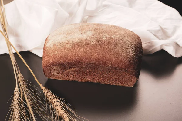 Delicious Natural Aesthetic Baked Bread — Stock Photo, Image