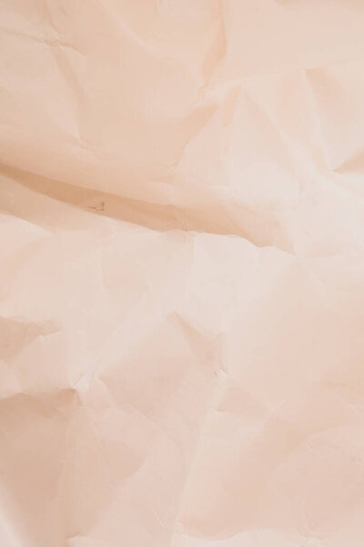 orange creased crumpled paper background grunge texture backdrop