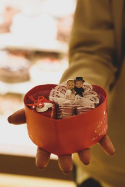 bir sürü değişik çikolatalı pralin