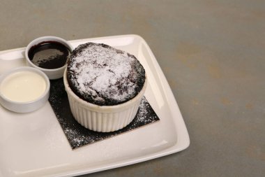 dondurma çikolatalı sufle