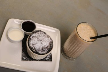 dondurma çikolatalı sufle