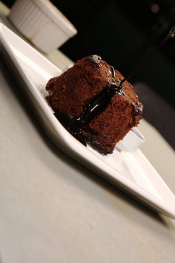 dondurma çikolatalı sufle