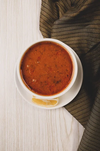 Delicious Soup Vegetable Soup Bowl — Stock Photo, Image