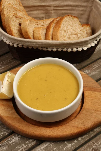 Delicious Soup Vegetable Soup Bowl — Stock Photo, Image
