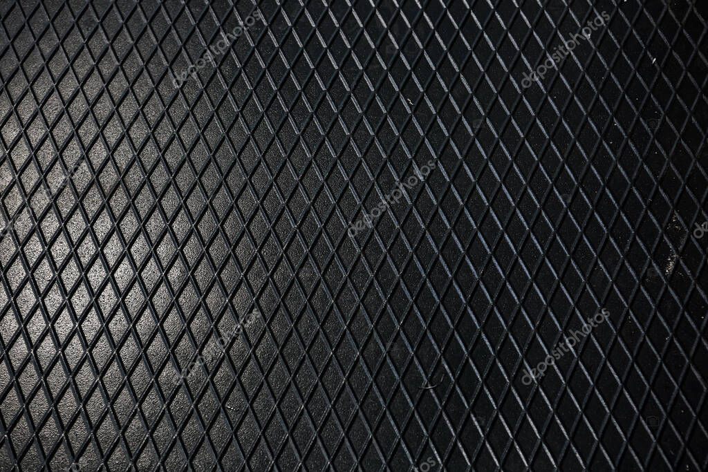 Fotos de Fondo Acero Textura Metal Negro Chapa Perforada - Imagen