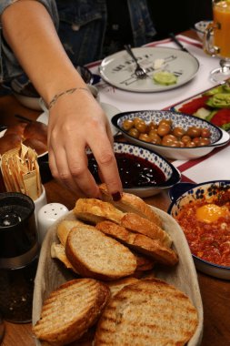 zengin ve leziz Türk Kahvaltı