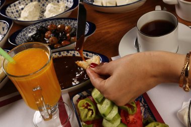 zengin ve leziz Türk Kahvaltı