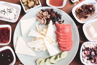 zengin ve leziz Türk Kahvaltı