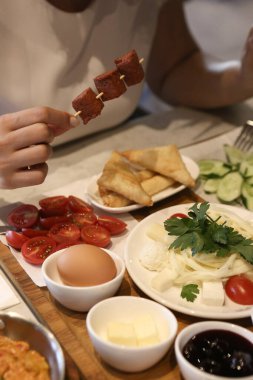 zengin ve leziz Türk Kahvaltı