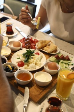 zengin ve leziz Türk Kahvaltı