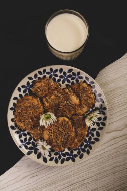 Koyu çikolata parçaları ile tanımlama