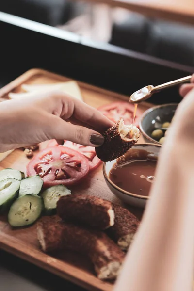 Rico Delicioso Desayuno Turco — Foto de Stock