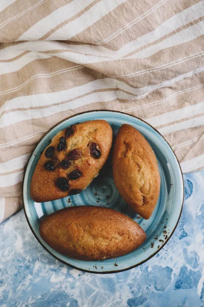 Galletas Con Chispas Chocolate Negro —  Fotos de Stock