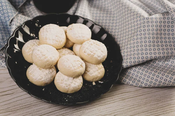 Cookies Med Mörk Choklad Chips — Stockfoto