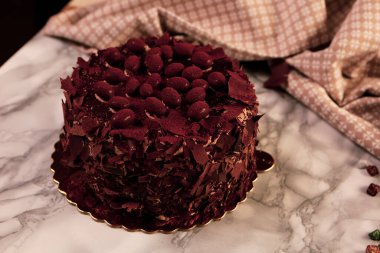 Masada lezzetli bir pasta var.