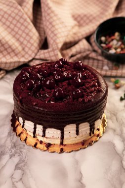 Masada lezzetli bir pasta var.