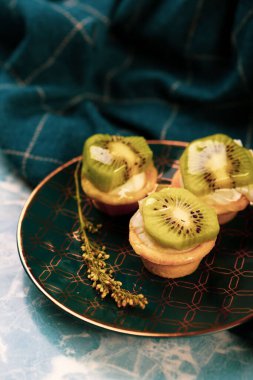 Masada lezzetli bir pasta var.