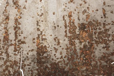 Paslı metal dokusu, eski grunge arkaplan