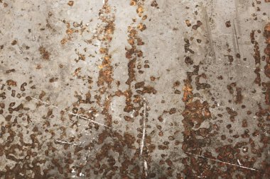 Paslı metal dokusu, eski grunge arkaplan