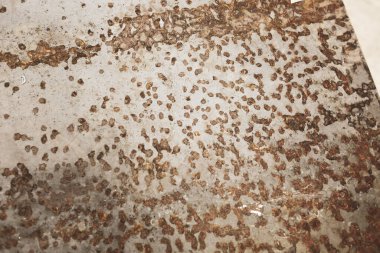 Paslı metal dokusu, eski grunge arkaplan