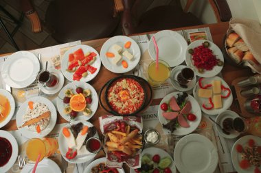 zengin ve leziz Türk Kahvaltı