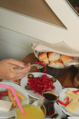 zengin ve leziz Türk Kahvaltı