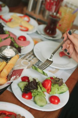 zengin ve leziz Türk Kahvaltı