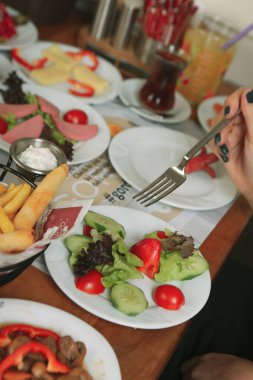 zengin ve leziz Türk Kahvaltı