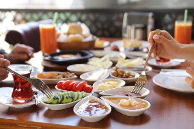 zengin ve leziz Türk Kahvaltı