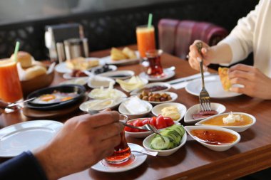 zengin ve leziz Türk Kahvaltı