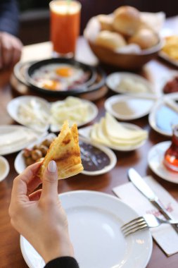 zengin ve leziz Türk Kahvaltı