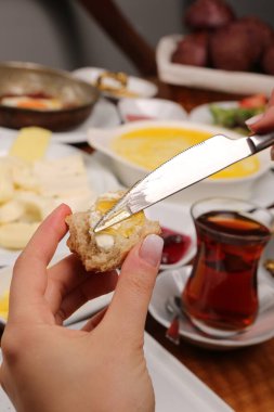 zengin ve leziz Türk Kahvaltı