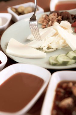 zengin ve leziz Türk Kahvaltı