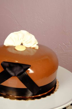 Masada lezzetli bir pasta var.