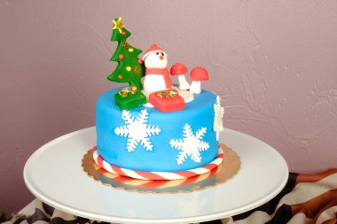 Masada lezzetli bir pasta var.