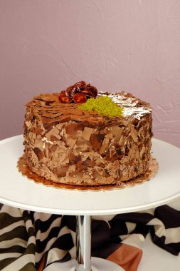 Masada lezzetli bir pasta var.