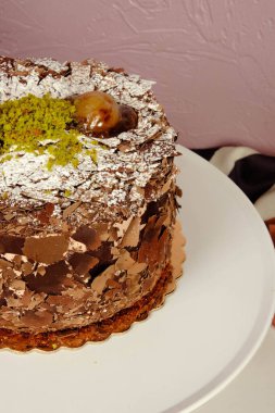 Masada lezzetli bir pasta var.