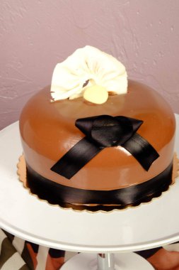 Masada lezzetli bir pasta var.