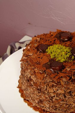 Masada lezzetli bir pasta var.