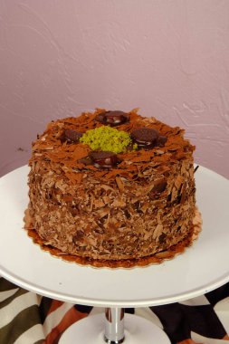 Masada lezzetli bir pasta var.