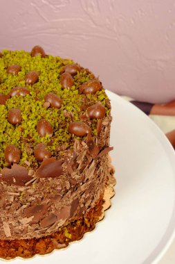 Masada lezzetli bir pasta var.