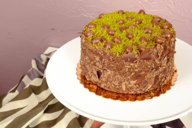 Masada lezzetli bir pasta var.