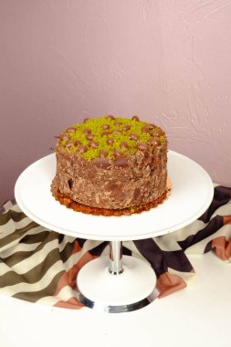 Masada lezzetli bir pasta var.