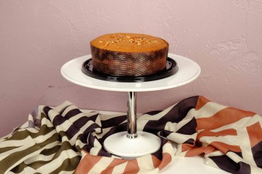 Masada lezzetli bir pasta var.