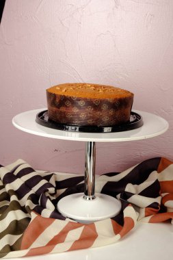 Masada lezzetli bir pasta var.