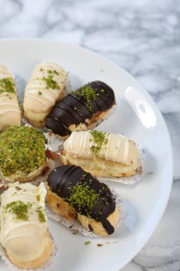 Masada lezzetli bir pasta var.