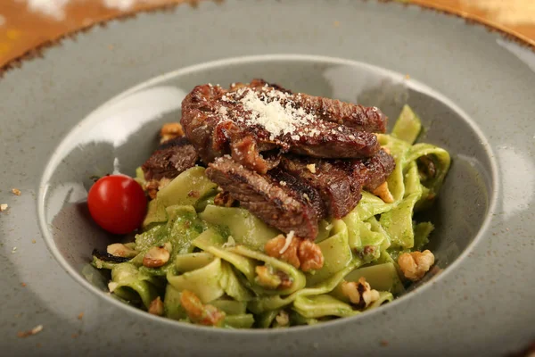 Prato Salada Fresca Com Verduras Misturadas — Fotografia de Stock